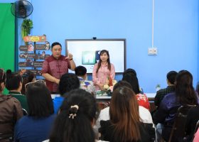 ศสค.ลำพูน จัดกิจกรรมให้ความรู้แก่ผู้เข้ารับการฝึกอบรมอาชีพหลักสูตรระยะสั้นภายในสถาบัน ประจำปีงบ 2567 ศูนย์แห่งการเรียนรู้ครบวงจรฯ Learning Center